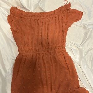 Salt and Sugar off the shoulder dress